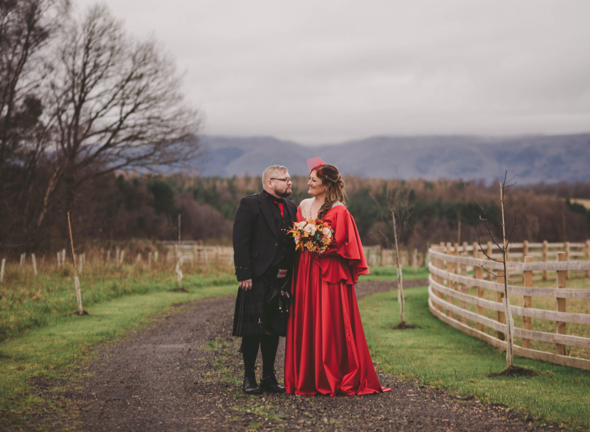 Bride and groom