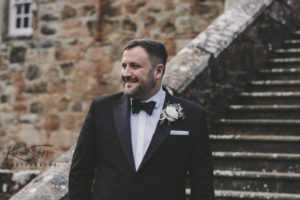 Groom in a tux