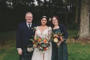 Bride with her dad